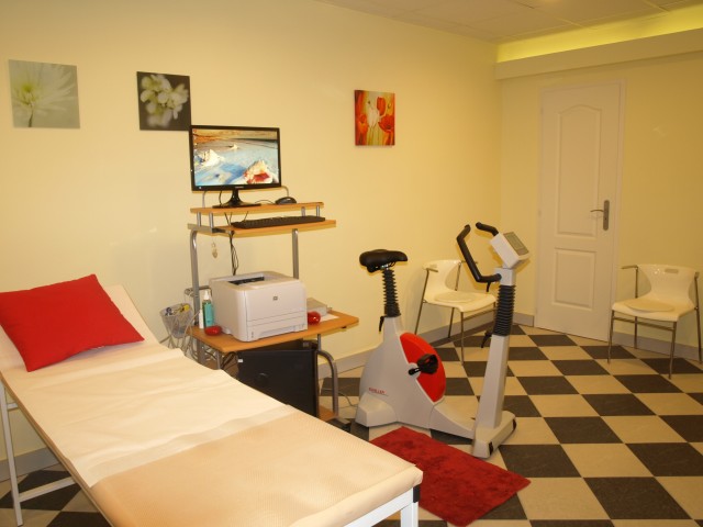 Nyugalmi �s terhel�ses EKG labor.